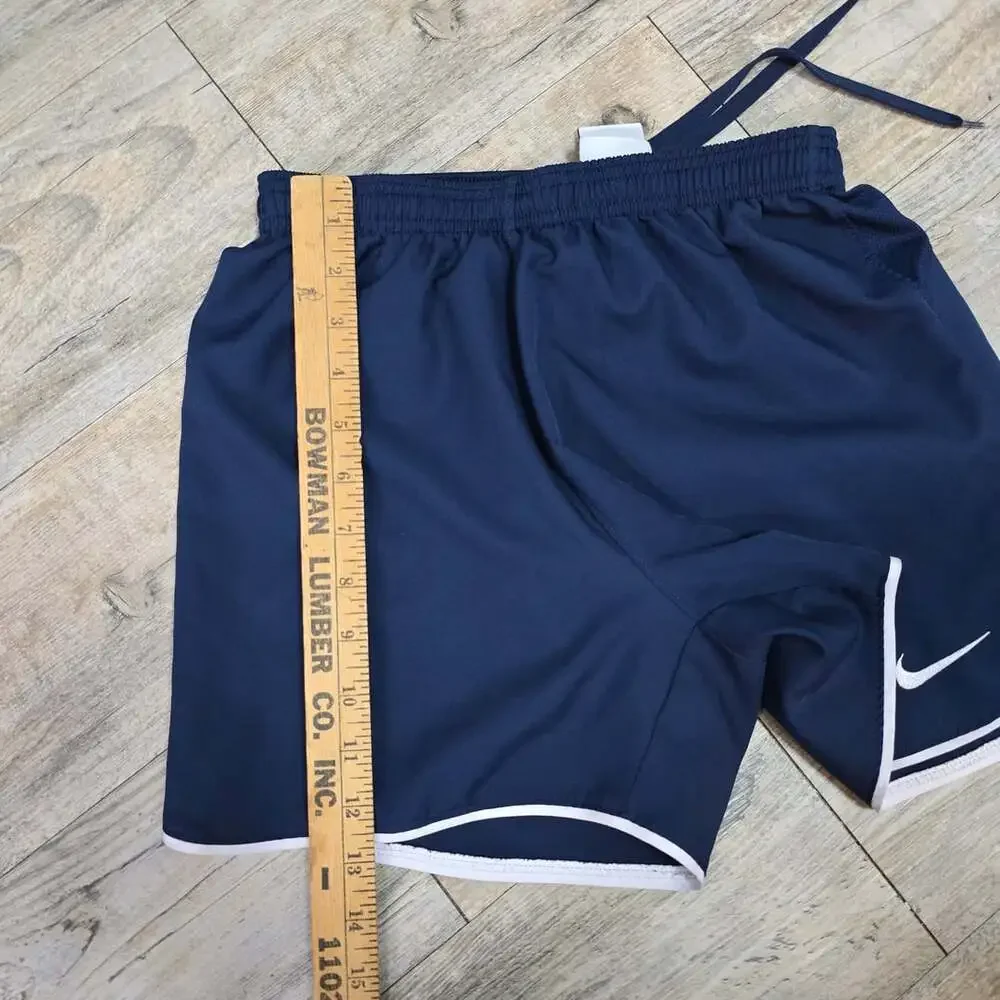 Nike Dri-Fit Shorts Size XS Navy White Athletic Gym Workout